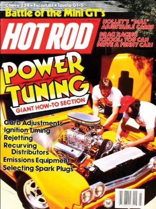 HOT ROD 1986 JULY - HOW-TOs, AUTOPOWER, WEISNER